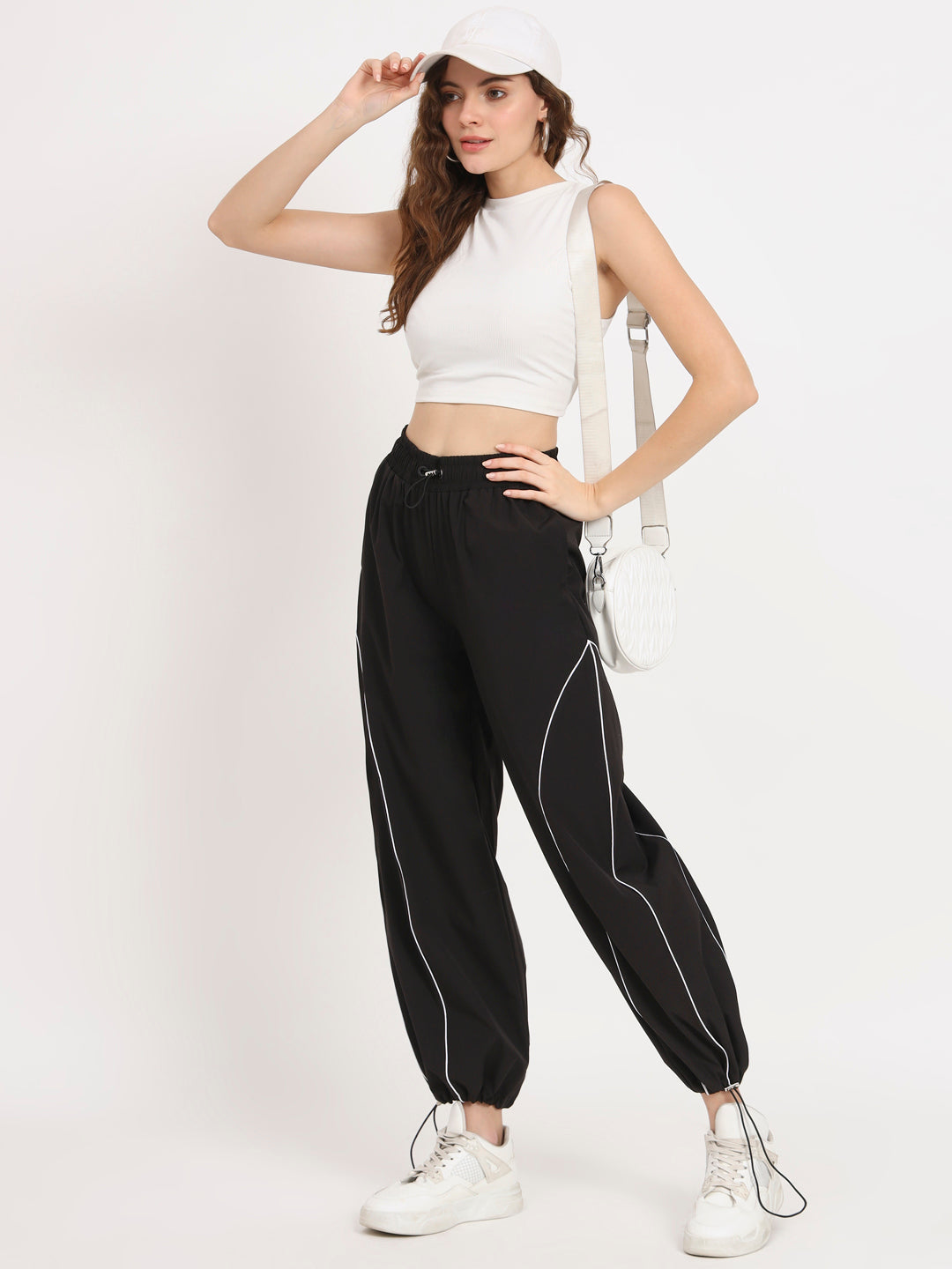 Night sales joggers black