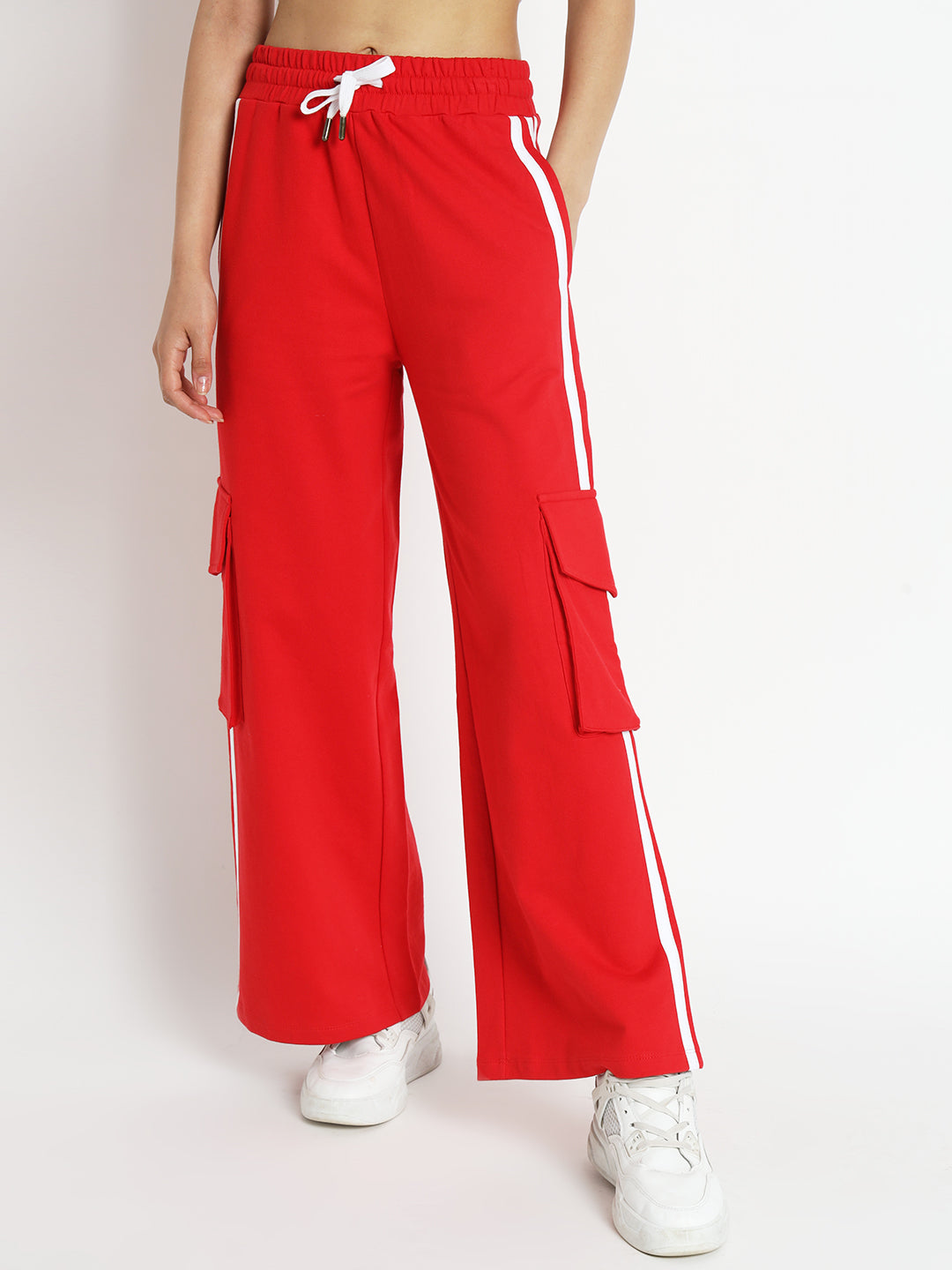 Red Athletic Joggers