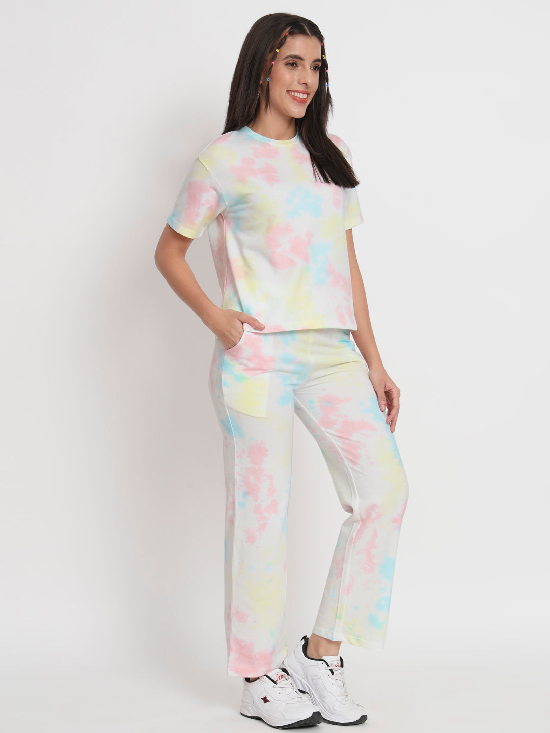 Multi  Tie-Dye Co-ord Set